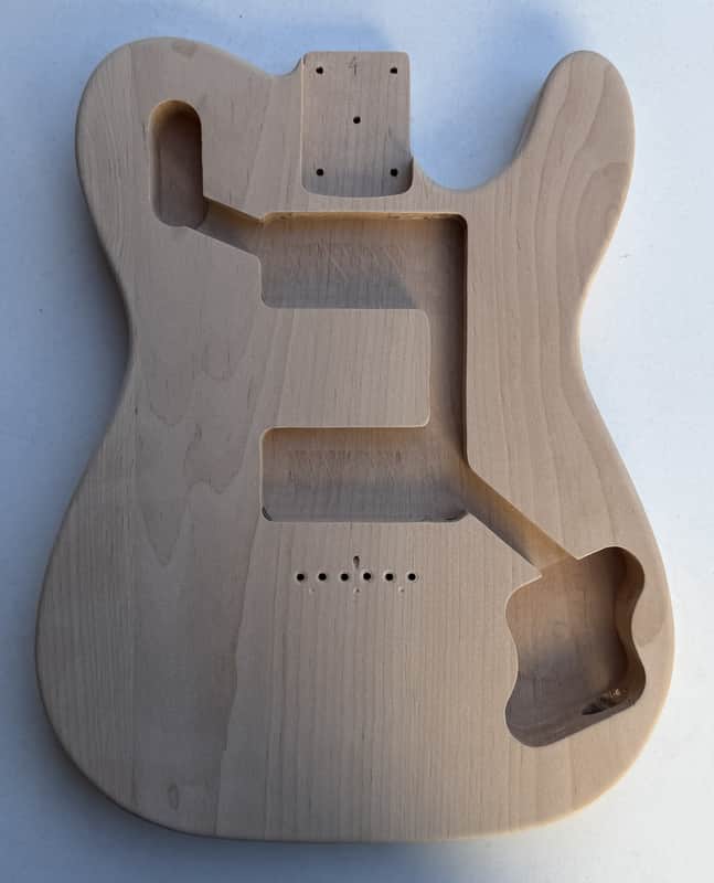 All new! 北米アルダーAAA材　telecasterDX レリックボディ AMERICAN MADE TELE DLX STYLE BODY - RIGHT HANDED - ALDER 1384 | Reverb