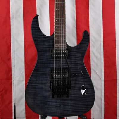 ESP LTD M-200 FM - See Thru Black image 1