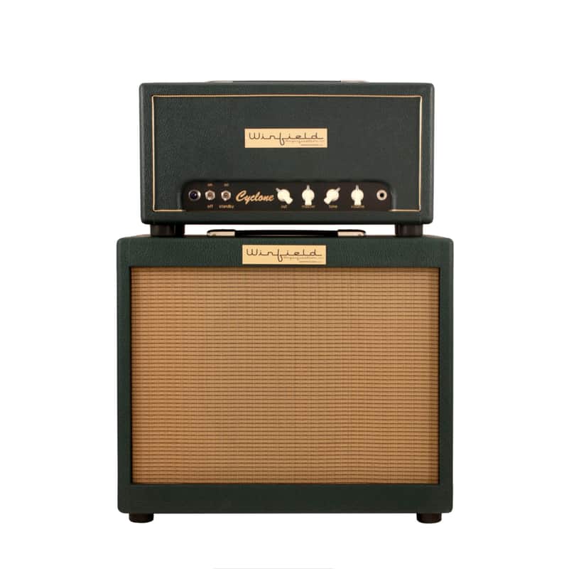 Winfield Cyclone Head + Celestion Blue cab - all tube handmade in USA (hard to find & unplayed) image 1