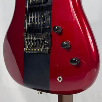 Westone Spectrum FX Set-Neck Super Strat Electric Guitar MIJ Japan 1984 - Candy Apple Red Stripe image 7
