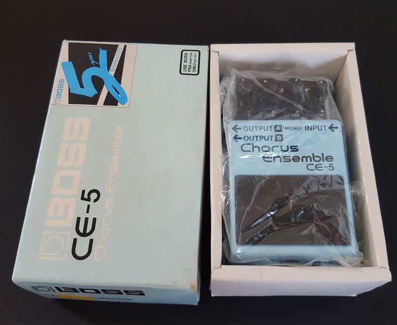 Boss CE-5 Chorus Ensemble (Blue or Pink Label)