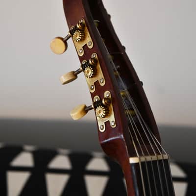 ✴️ Video Included – Restored 1920s Klingwunder Antique Pre-war German Guitar Lute – Flame Maple, Great Condition and Wonderful Sound image 8