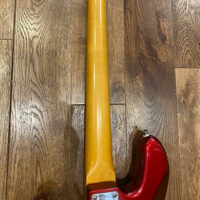FENDER 62 Jazz Bass Relic Custom Shop 2012 Candy Apple Red image 11