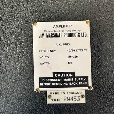 Marshall Popular 1930 Combo 1969 Black image 11