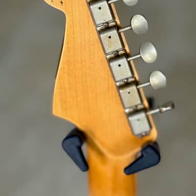 Fender Custom Shop Limited Edition 1964 L-Series Stratocaster Journeyman Guitar 2025 - Aged Olympic White image 13