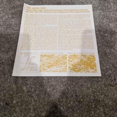 Soda – Britpop Band Collectible Broadcast Cue Master Tape – Very Good w/ Handwritten Program Notes image 6