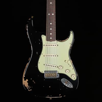 Fender Custom Shop Michael Landau 1968 Stratocaster Relic Black (342) image 3