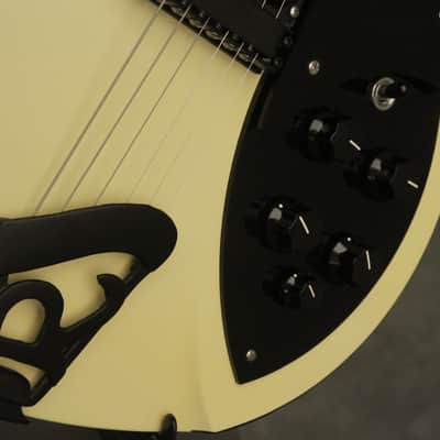 2017 Rickenbacker 360 WB SPC LMC "Rose Morris" Light Mocha Cream DOUBLE BOUND!!! image 5