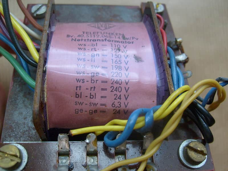 Telefunken Transformer Tube Amplifier image 1