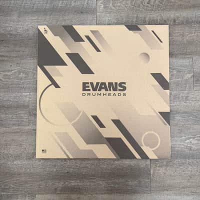 NOS Evans MS1 14" White Bass Drumhead BD14MS1W image 3