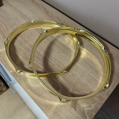 Gold Color 10” Drum Hoops image 2