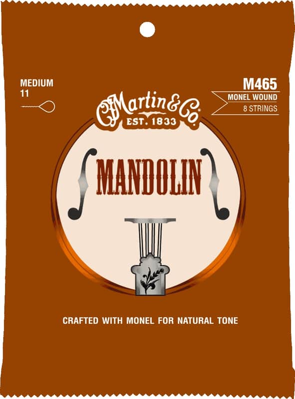 Martin M465 Medium Mandolin Strings image 1