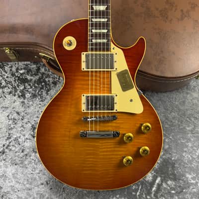 Gibson Historic Select 1959 Les Paul Reissue 2015 - New Orange Sunset Fade image 3