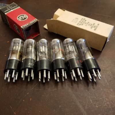 RCA ONE (1) 6E5 Magic Eye Tuning AT1000 TESTED Vacuum Tube normal Audio 1935-1968 image 7