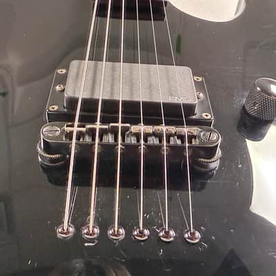 Jackson Pro Series Christian Olde Wolbers Signature Dinky Archtop 2004 - 2009 - Black image 9