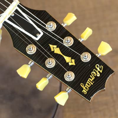 2023 Heritage H-150CC Custom Shop Electric Guitar Aged Gold Top + OHSC image 11