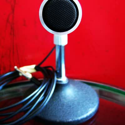 Vintage 1960's Ampex 2001 dynamic microphone High Z w accessories # 9 image 4