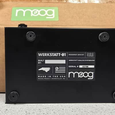 Moog Werkstatt-Ø1 Analog Synthesizer Kit Moogfest 2014 edition image 4