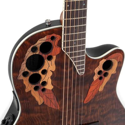 Ovation Celebrity Elite Plus Guitar - Tiger Eye (CE48P-TGE-G) image 3