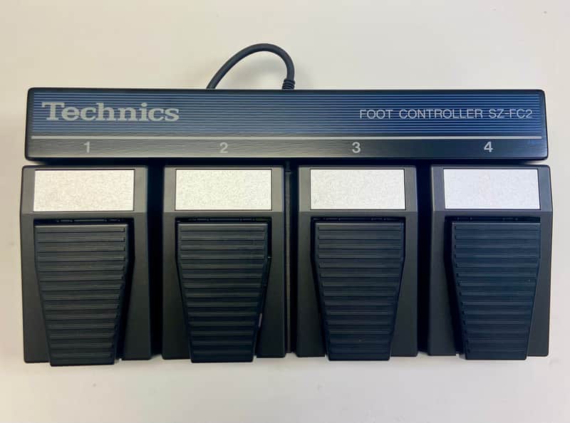 Technics SZ-FC2 Four-Button Footswitch Control Pedal • New image 1