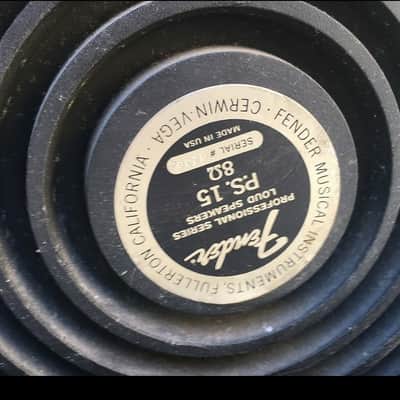 RIF 211 1973 Fender Vibrosonic Reverb Silverface Vintage Cerwin Vega 15" image 13