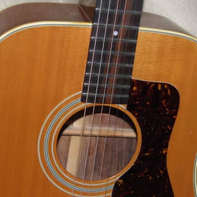 VERY RARE! 1976 Aria Pro II (Guild D50 copy)W/Pick-up*Solid Spruce top-Rosewood B&S*Matsumoku-Japan* image 6
