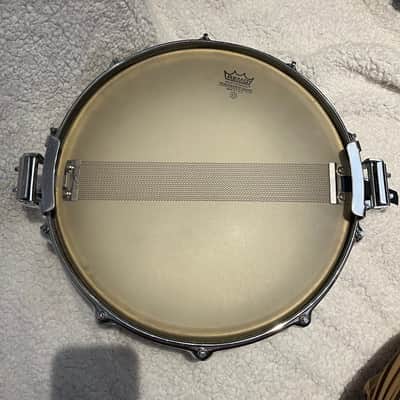 Yamaha SD-493 14x3.5" Brass Piccolo Snare Drum 1987-1996 - Brass image 7