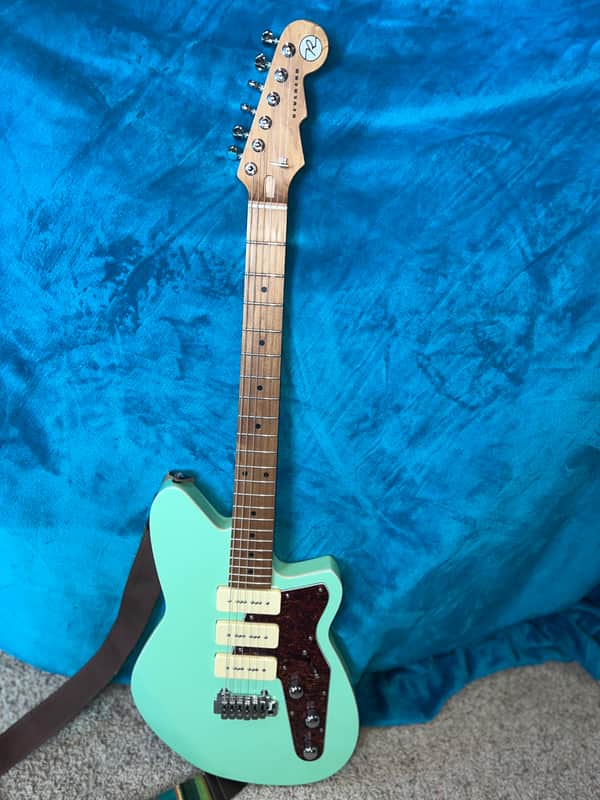 Reverend Jetstream 390 with Roasted Maple Neck 2010s - Oceanside Green image 1