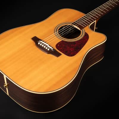 2018 Takamine P5DC - Natural Gloss | Japan Dreadnought Cutaway Acoustic Guitar CTP-3 Cool Tube Pickup | OHSC image 6