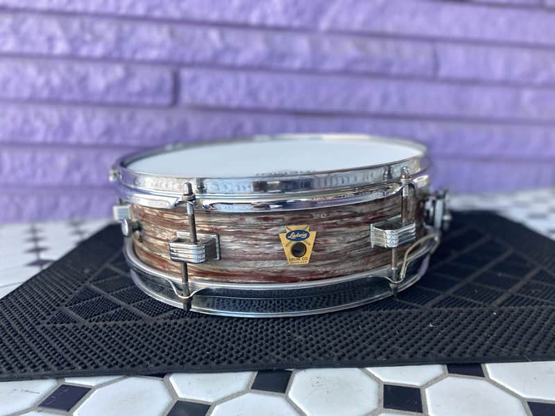 Ludwig- Jazz Combo 60s 3x13” Snare - Pink oyster image 1