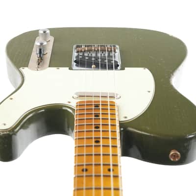 Kauffmann ’56 T Olive Drab Paulownia Maple Neck Medium Relic image 12