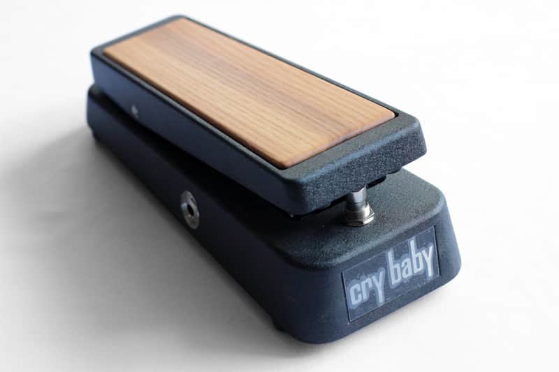 Wood Pedal Topper; for Dunlop GCB95 Cry Baby Wah Pedal image 1
