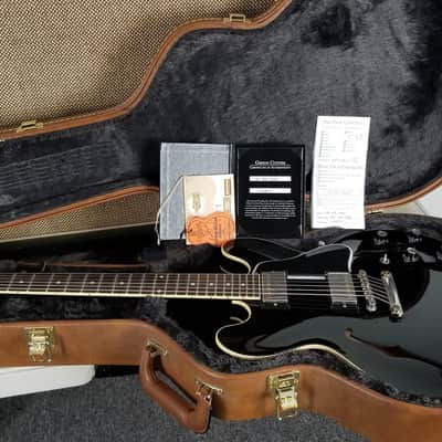 2020 Gibson Custom Shop '61 ES-335 Reissue Ebony VOS Finish COA Included! (301) image 5