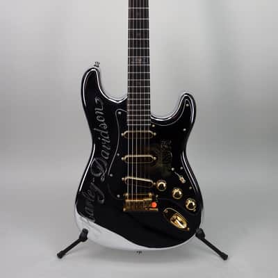 Used 1993 Fender Custom Shop Harley Davidson Strat Chrome/Aluminum image 2