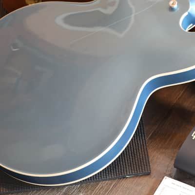 Unplayed! 2024 Gibson ES-335 Block Semi-Hollow Electric Guitar Pelham Blue image 17