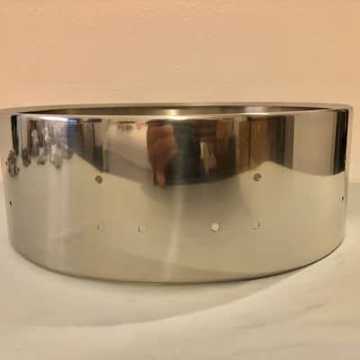 NEW DW Collector’s Series 14x5 Stainless Steel Snare Drum Shell, Workshop, 4.75 Depth image 3