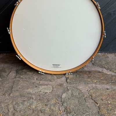 Leedy and Ludwig Concert / Symphony Bass Drum 1950-1954 - Mahogany and Maple Natural image 3