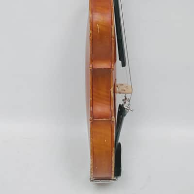 Mueller 1/2 Size Violin for Parts / Repair with Case & Bow image 7