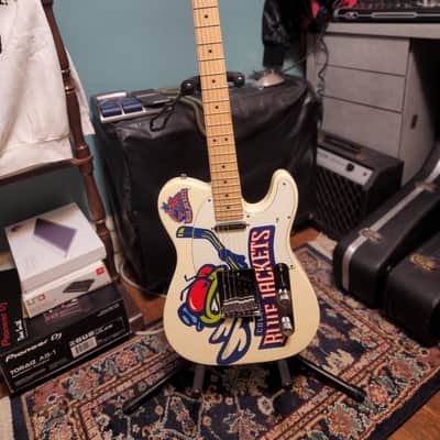 Fender ONLY ONE BUILT NHL!  American Standard Telecaster Custom Shop ONLY ONE ever built. NHL Columbus Blue Jackets image 1