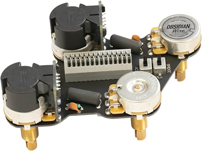 Obsidian Wire MKII Solderless Harness for 50s/60s Les Paul, Dual Split Coil image 1