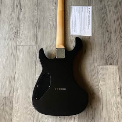Sawtooth ST-M24AC-SBK Michael Angelo Batio Signed Guitar with gigbag Satin Blk image 7