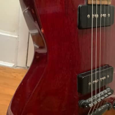 Washburn P290 1997 MIK Transparent Red Electric Guitar image 10