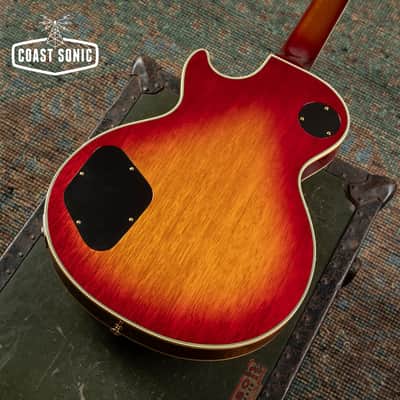 1991 Burny RLC-70 Les Paul Custom Cherry Burst made in Japan image 10
