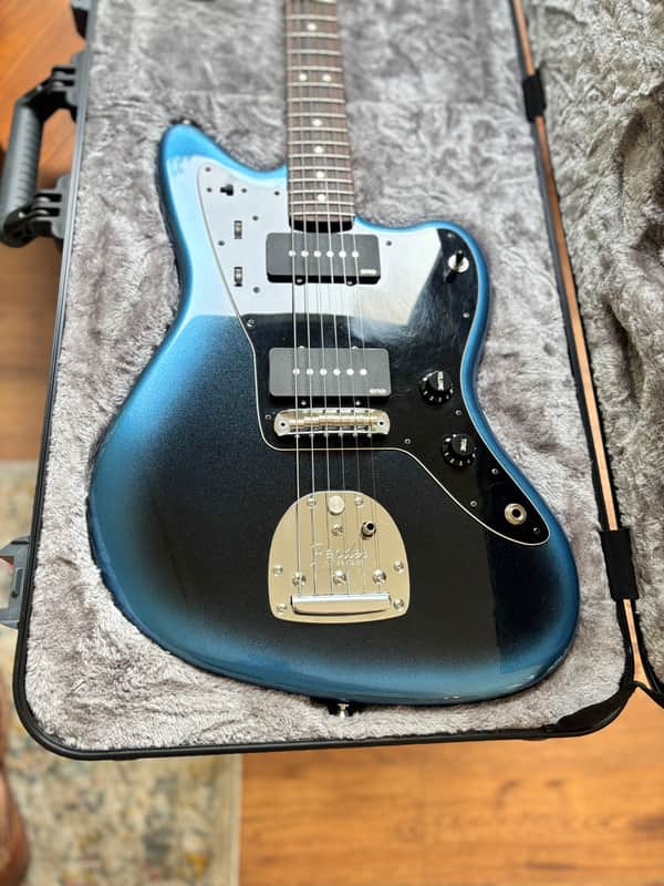 Fender American Professional II Jazzmaster :|: Dark Night :|: EMG-Equipped image 1
