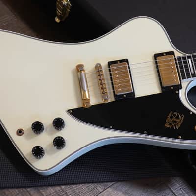 2018 Gibson Custom Shop Firebird Custom M2M Electric Guitar Alpine White VOS + COA OHSC Owned & Played by Lzzy Hale Halestorm image 4