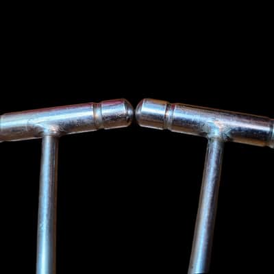(5) Vintage MIJ Bass Drum Chrome T-Rods Del Ray, Gracy, Etc. Faucet Handle image 3