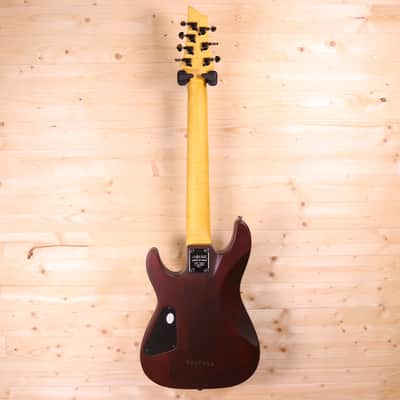 Schecter Omen 7 7-String Electric Guitar - Rosewood Fingerboard, Walnut Satin image 7