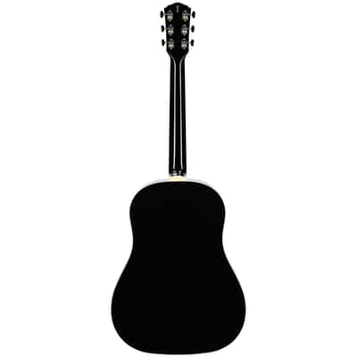 Guild DS-240E Dreadnought Acoustic-Electric Guitar, Black image 6