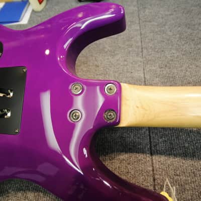 RARE Trans Purple Kramer Striker 211 with Floyd Rose | Reverb