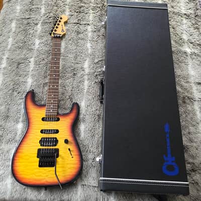 Charvel Pro Mod Wild Card #5 Limited Run San Dimas Japan MIJ MJ Molten Crust Burst w/case image 16